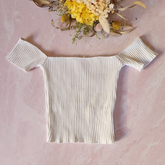 Are You Am I Minka Top - White NWOT - Picture 4 of 6